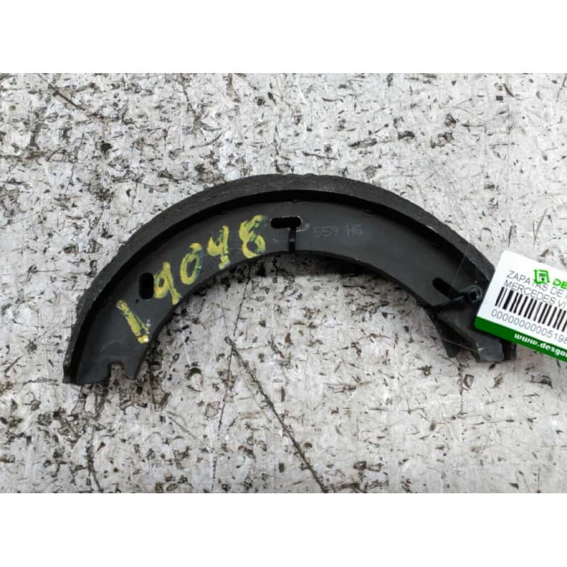 Recambio de zapatas de freno traseras para mercedes-benz vito (w638) combi 110 d euro 2 (638.174) referencia OEM IAM 6384200020