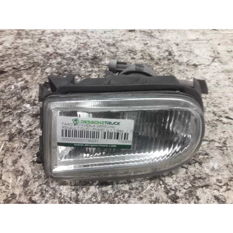 Recambio de faro antiniebla derecho para renault clio i phase iii 1.2 maxi referencia OEM IAM 7700835210L - Azul