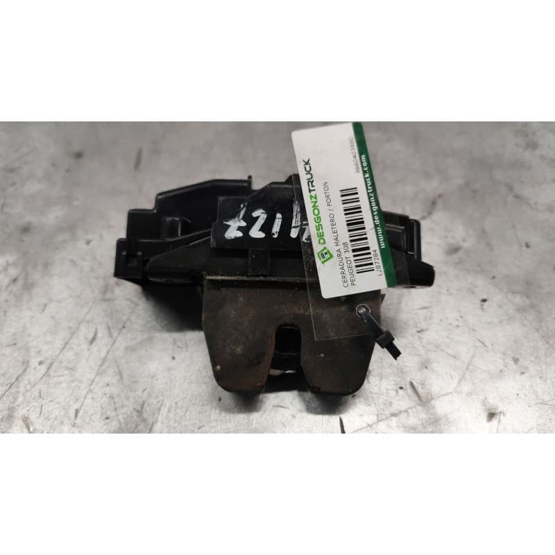 Recambio de cerradura maletero / porton para peugeot 308 1.6 16v referencia OEM IAM 9660403880 - Granate