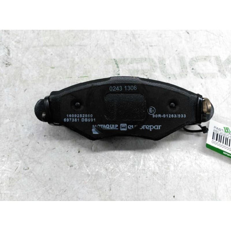 Recambio de pastillas de freno delanteras para peugeot 206 4-trg. xr referencia OEM IAM - Azul