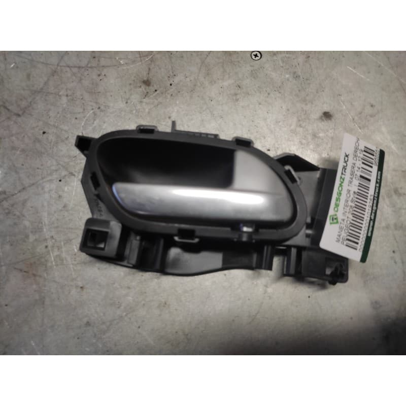 Recambio de maneta interior trasera derecha para peugeot 208 style referencia OEM IAM 96555516