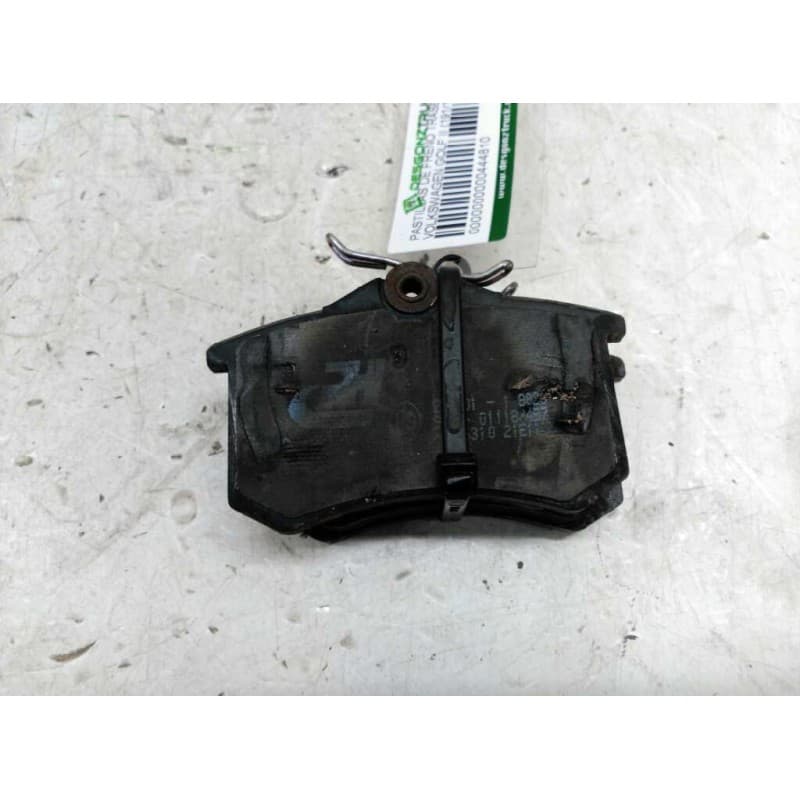 Recambio de pastillas de freno traseras para volkswagen golf ii (191/193) tour referencia OEM IAM - Negro