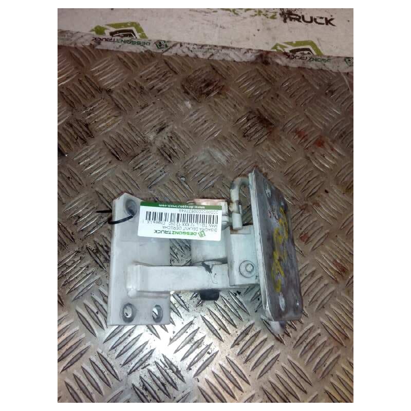 Recambio de bisagra delantera derecha para man tg - l 12.240 12.240 chasis lx referencia OEM IAM - Blanco