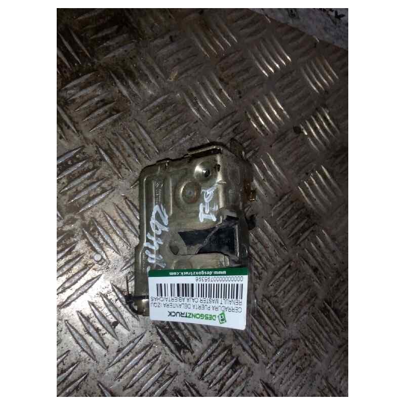 Recambio de cerradura puerta delantera izquierda para renault master caja abierta/chasis ab '98 caja abierta batalla 3578 refere - Blanco