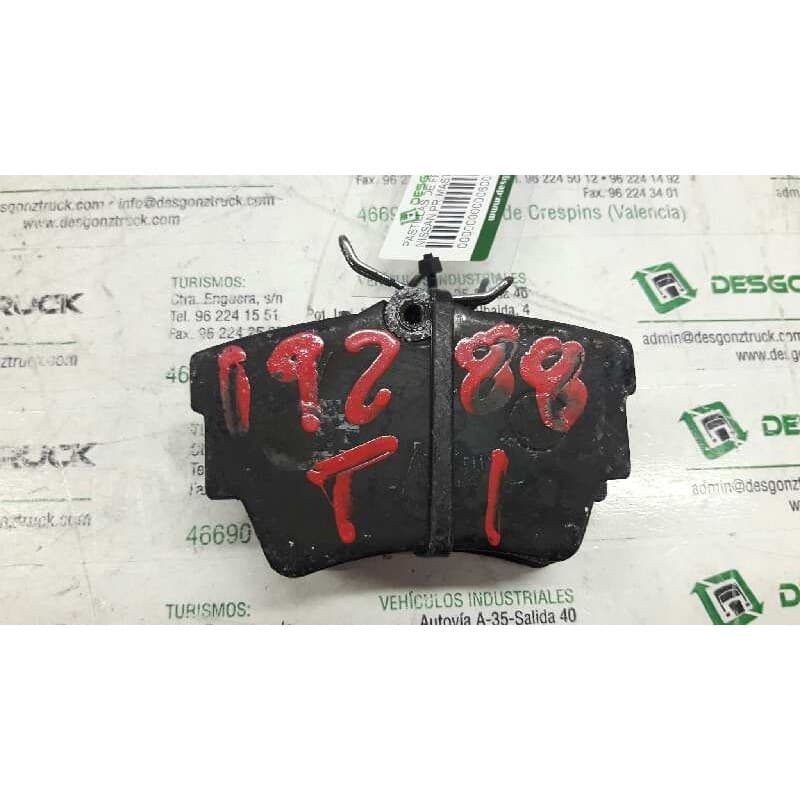 Recambio de pastillas de freno traseras para nissan primastar (x83) avantour 7 asientos, batalla corta 2,76t referencia OEM IAM - Blanco