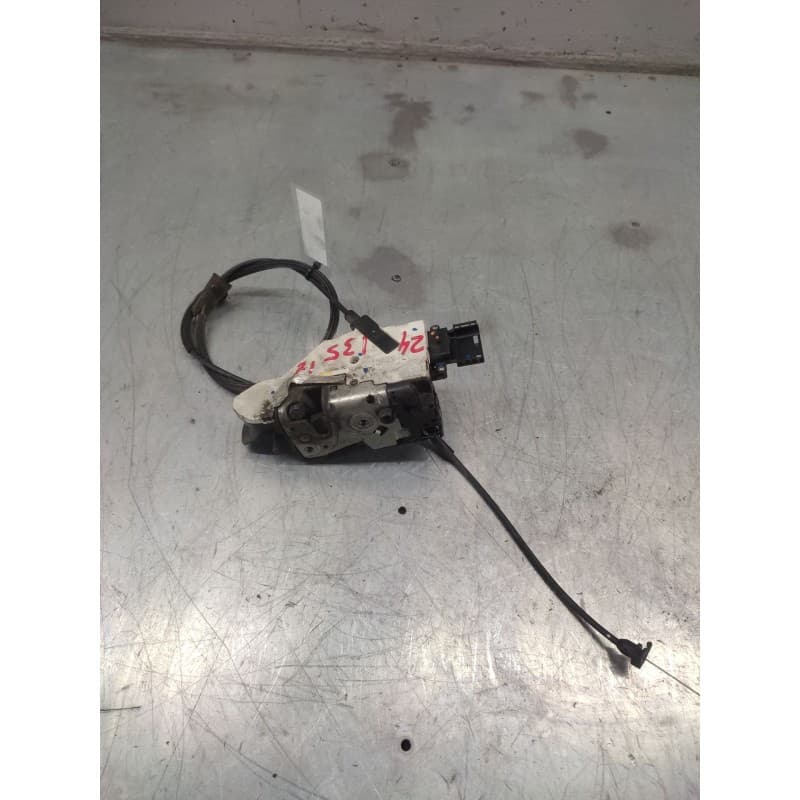Recambio de cerradura puerta delantera izquierda para peugeot 207/207+ (wa_, wc_) 1.6 16v vti referencia OEM IAM 6 PINS - Negro