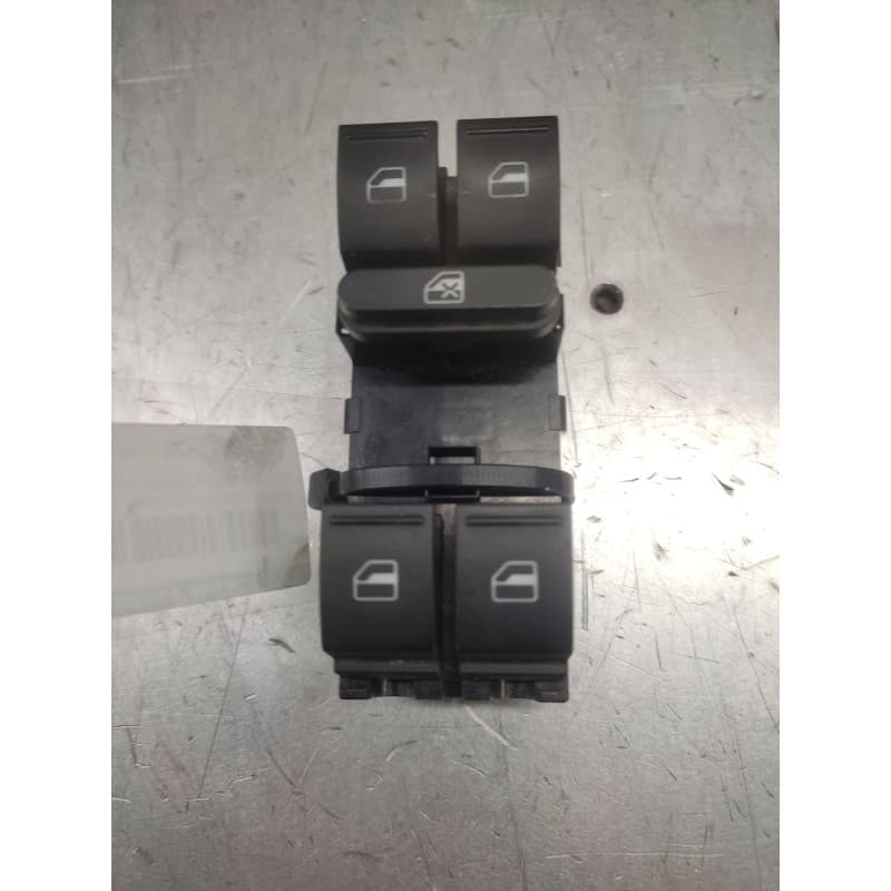 Recambio de mando elevalunas delantero izquierdo para volkswagen touran (1t2) advance referencia OEM IAM 1K4959857B 8 PINS - Negro