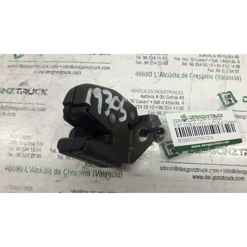 Recambio de cerradura puerta carga para fiat doblo (119) 1.9 jtd elx / dynamic referencia OEM IAM IZQUIERDA
