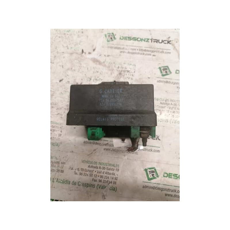 Recambio de caja precalentamiento para citroën jumper combi desde '02 29 c 2.0 hdi/-hdi 85 confort referencia OEM IAM 9639912580 - Blanco