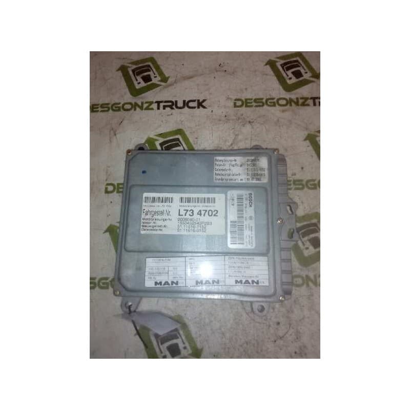 Recambio de modulo electronico para man trucks m 2000 l 12.225 lk, lrk (220cv) referencia OEM IAM 0281010347 51116160152 CENTRAL
