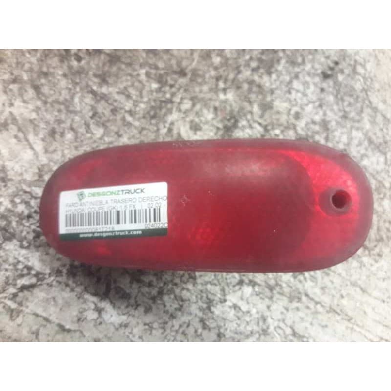 Recambio de faro antiniebla trasero derecho para hyundai coupe (gk) 1.6 fx referencia OEM IAM 924022C030 - Negro