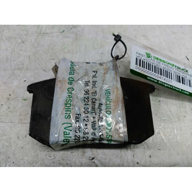 Recambio de pastillas de freno traseras para volkswagen bora berlina (1j2) highline referencia OEM IAM