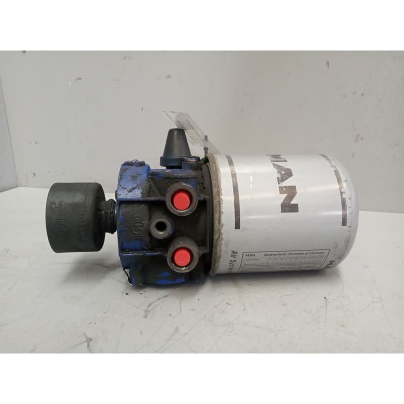 Recambio de valvula aire para man f 90 19.322/372/422 12.0 diesel referencia OEM IAM LA6221 VALVULA SECADORA - Amarillo