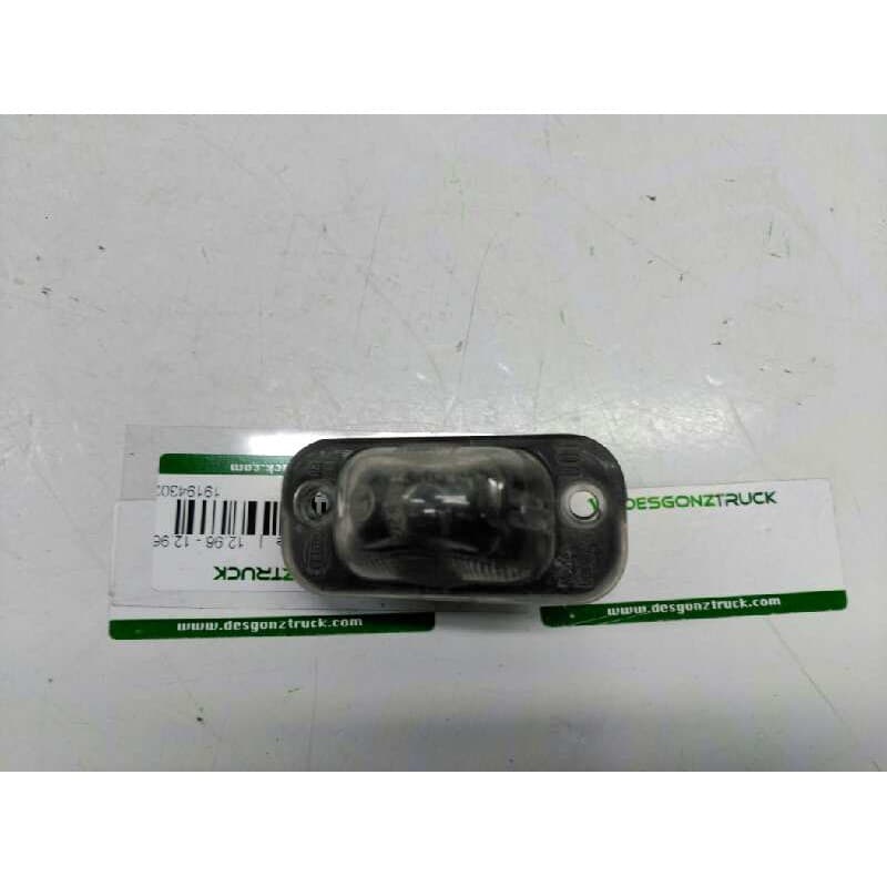 Recambio de piloto matricula para seat toledo (1l) base referencia OEM IAM 191943021 - Blanco