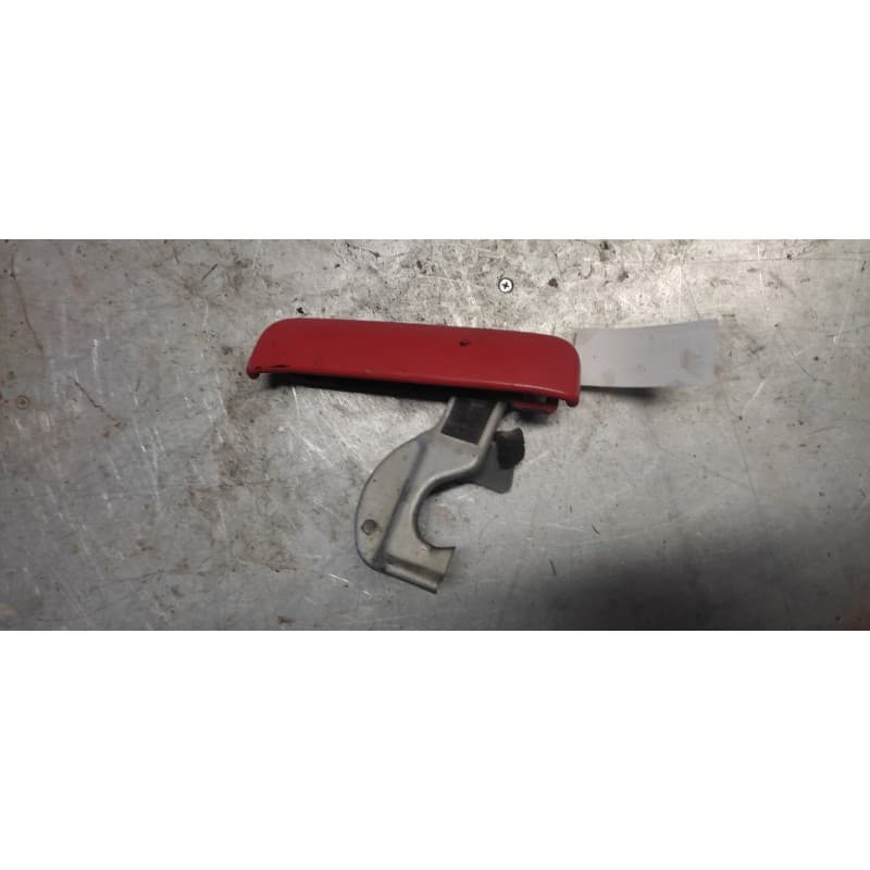 Recambio de maneta exterior delantera izquierda para nissan pick-up (d22) cabina simple profesional 4x4 referencia OEM IAM - Rojo