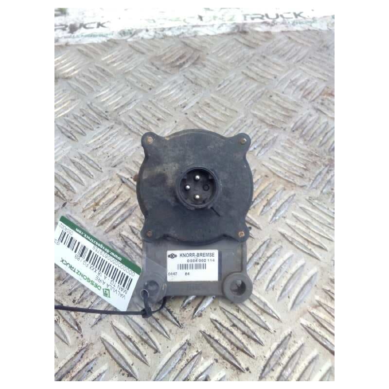 Recambio de valvula aire para man tg - a 18.410 fg / bb (e3/e4) l referencia OEM IAM 0504002114 VALVULA REGULADORA EN FUNCION D - Blanco