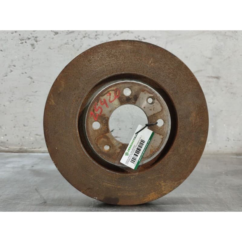 Recambio de disco freno delantero para citroën c4 picasso i monospace (ud_) 1.6 hdi referencia OEM IAM - Plata