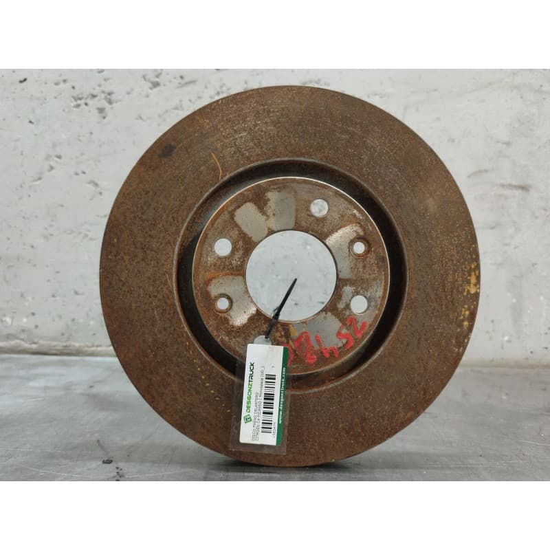 Recambio de disco freno delantero para citroën c4 picasso i monospace (ud_) 1.6 hdi referencia OEM IAM - Plata