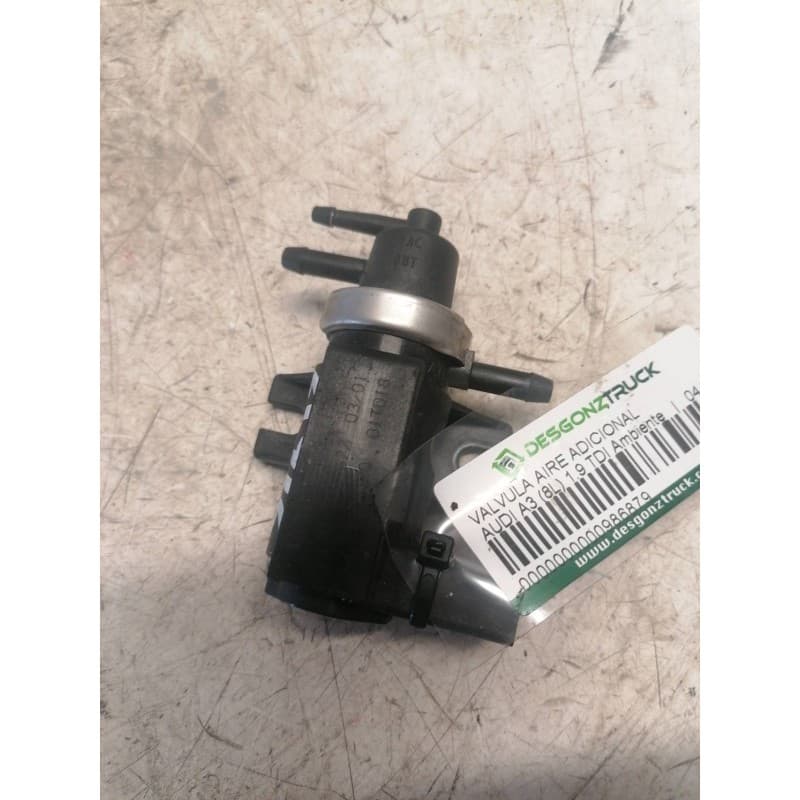 Recambio de valvula aire adicional para audi a3 (8l) 1.9 tdi ambiente referencia OEM IAM 1J0906627 2 PINS - Negro