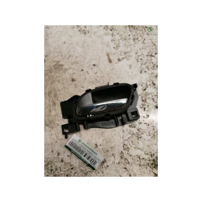 Recambio de maneta interior trasera izquierda para peugeot 308 1.6 hdi fap cat (9hz / dv6ted4) referencia OEM IAM 9660525480 - Blanco