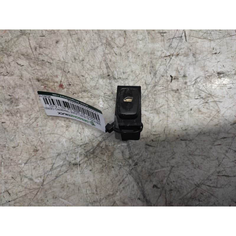 Recambio de mando elevalunas trasero derecho para peugeot 307 berlina (s2) 1.6 hdi referencia OEM IAM 96360166XT 4 PINS - Negro