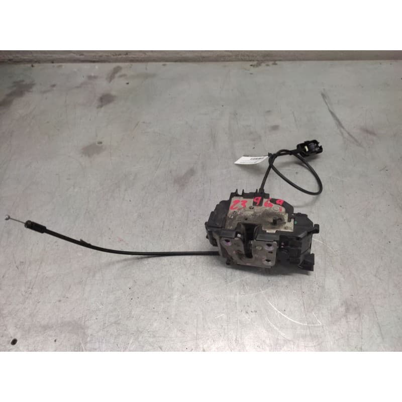 Recambio de cerradura puerta trasera izquierda para renault clio iii grandtour (kr0/1_) 1.5 dci (kr0f) referencia OEM IAM 4 PIN - Negro