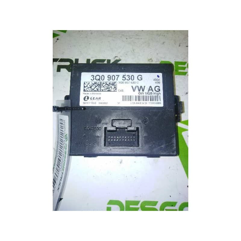 Recambio de modulo electronico para man tge kasten (uy) kasten 2.100/2.140/2.180 hochdach fwd referencia OEM IAM 3Q0907530G - Blanco