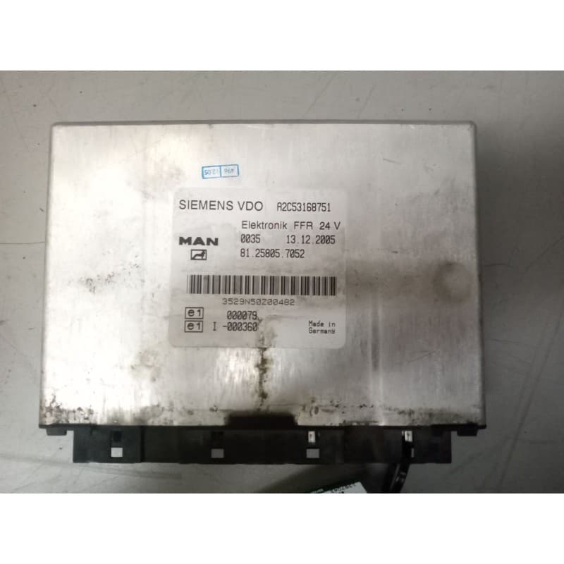 Recambio de modulo electronico para man tg - a 26.430 10.5 diesel referencia OEM IAM 81258067052 CENTRALITA FFR - Blanco