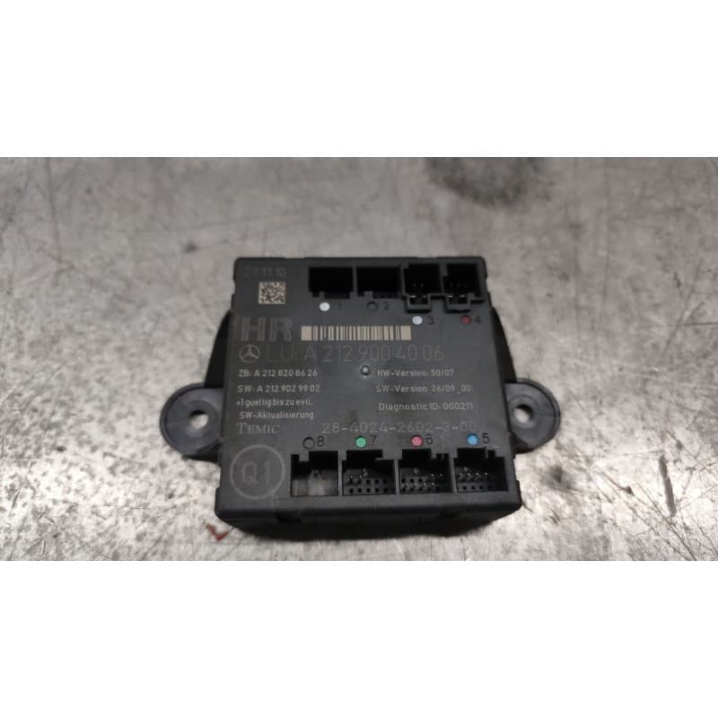 Recambio de modulo electronico para mercedes-benz clase e (w212) lim. e 200 cdi blueefficiency (212.005) referencia OEM IAM A212 - Blanco