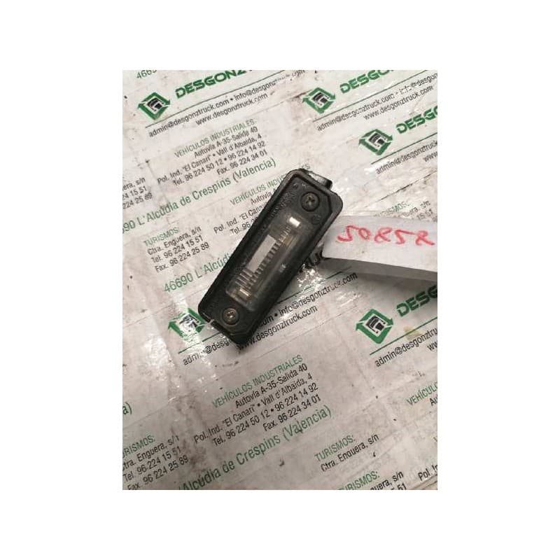 Recambio de piloto matricula para seat leon (1p1) comfort limited referencia OEM IAM 3D0943021A 2 PINS - Negro