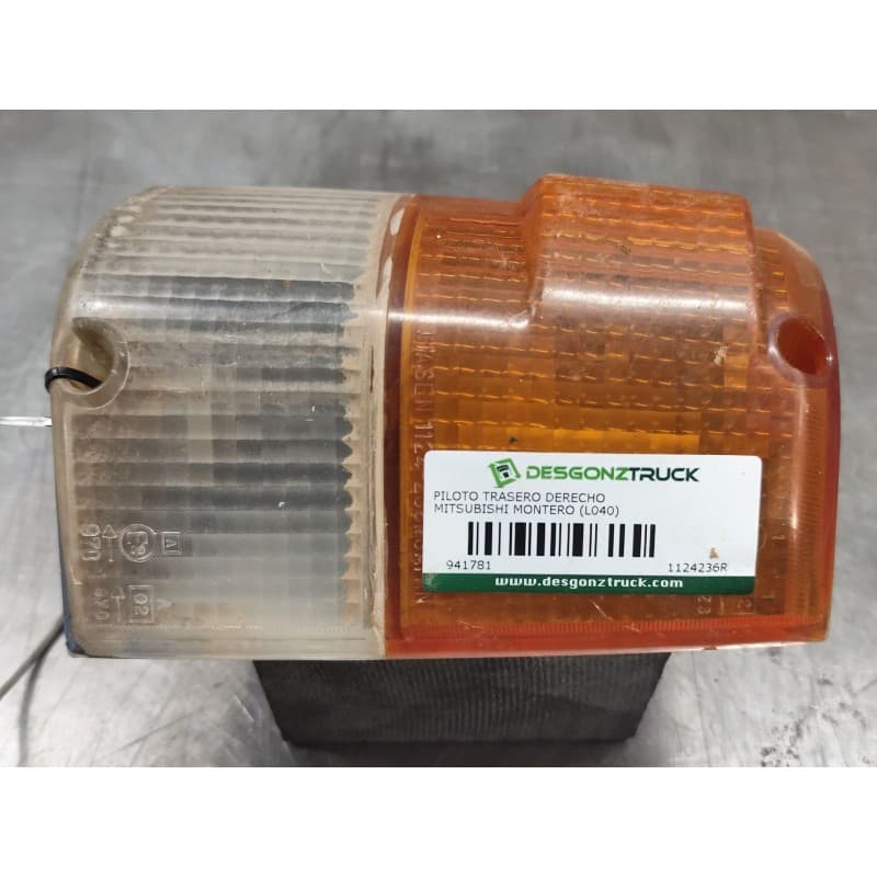 Recambio de piloto trasero derecho para mitsubishi montero (l040) 2500 td (2-ptas.) referencia OEM IAM 1124236R - Azul