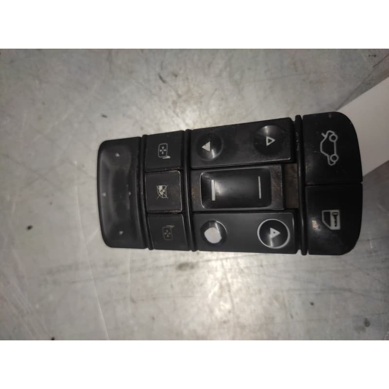 Recambio de mando elevalunas delantero izquierdo para opel vectra c berlina comfort referencia OEM IAM 09185954 - Gris
