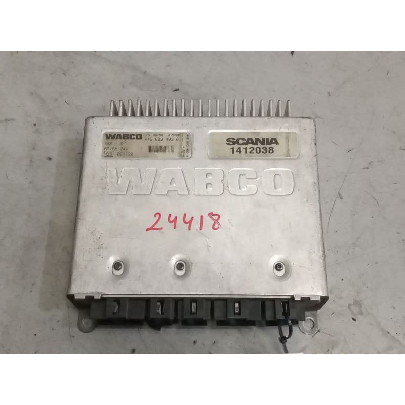 Recambio de modulo electronico para scania serie 4 (p/r 144 c) 14.2 diesel referencia OEM IAM 1412038 CENTRALITA ABS 4460034030 - Rojo