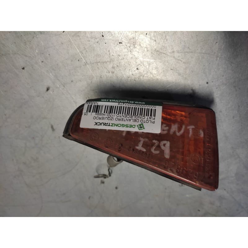 Recambio de piloto delantero izquierdo para fiat cinquecento (170) hobby referencia OEM IAM NARANJA