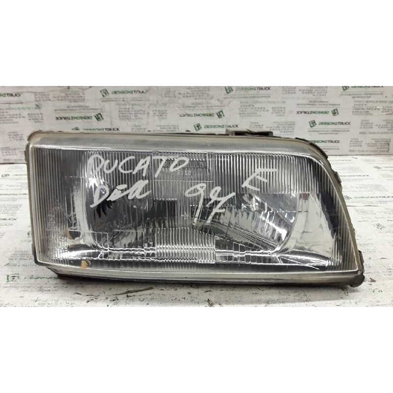 Recambio de faro derecho para fiat ducato caja cerr. techo elevado (desde 03.94) base batalla 3200 referencia OEM IAM