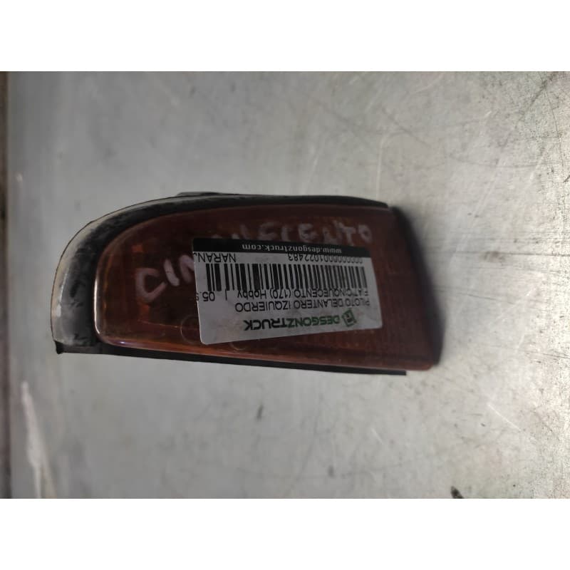 Recambio de piloto delantero izquierdo para fiat cinquecento (170) hobby referencia OEM IAM NARANJA