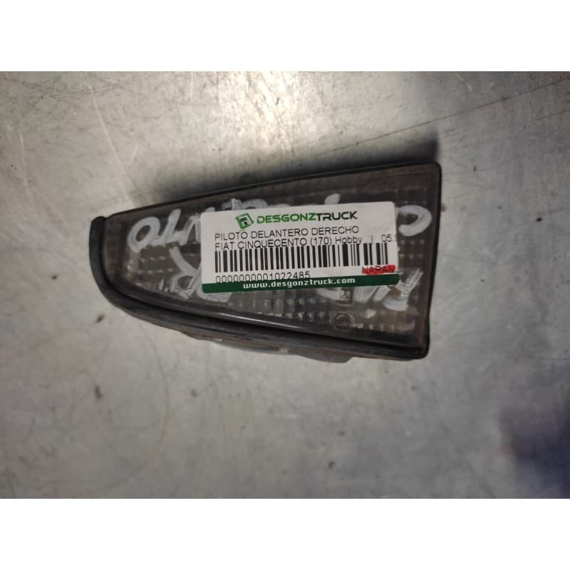Recambio de piloto delantero derecho para fiat cinquecento (170) hobby referencia OEM IAM BLANCO