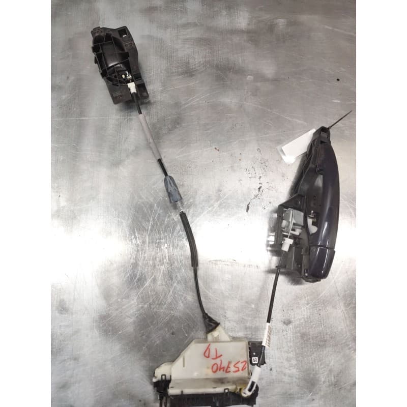 Recambio de cerradura puerta trasera izquierda para peugeot 208 i (ca_, cc_) 1.2 thp 110 referencia OEM IAM 9812501180 - Gris