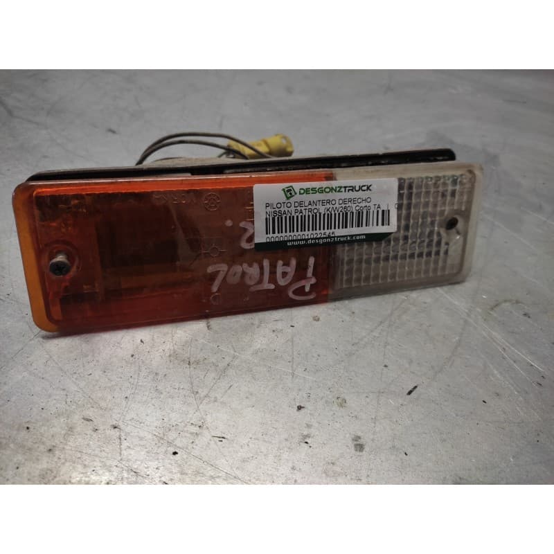 Recambio de piloto delantero derecho para nissan patrol (k/w260) corto ta referencia OEM IAM
