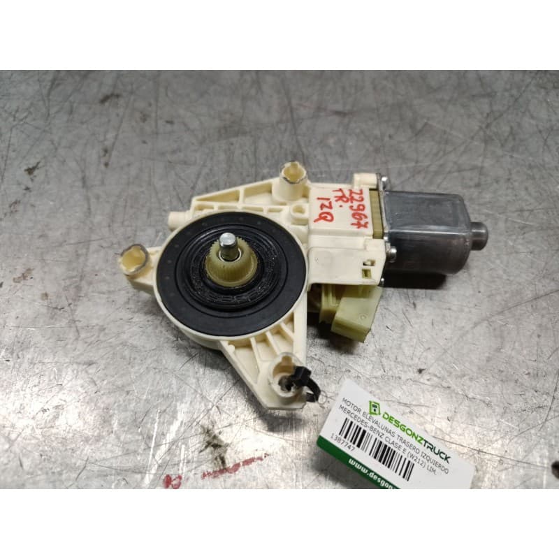 Recambio de motor elevalunas trasero izquierdo para mercedes-benz clase e (w212) lim. e 200 cdi blueefficiency (212.005) referen - Blanco