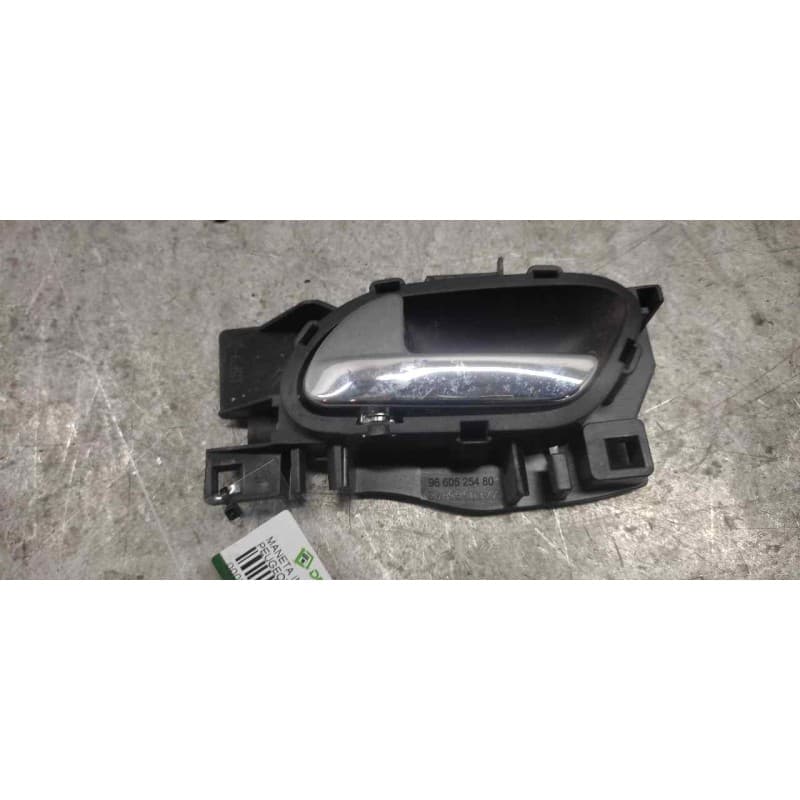 Recambio de maneta interior delantera izquierda para peugeot 308 sport referencia OEM IAM 9660525480 - Gris