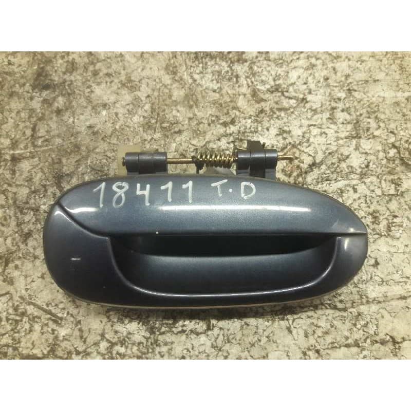 Recambio de maneta exterior trasera derecha para kia shuma ii 1.6 ls berlina portón referencia OEM IAM K2N172410 - Azul