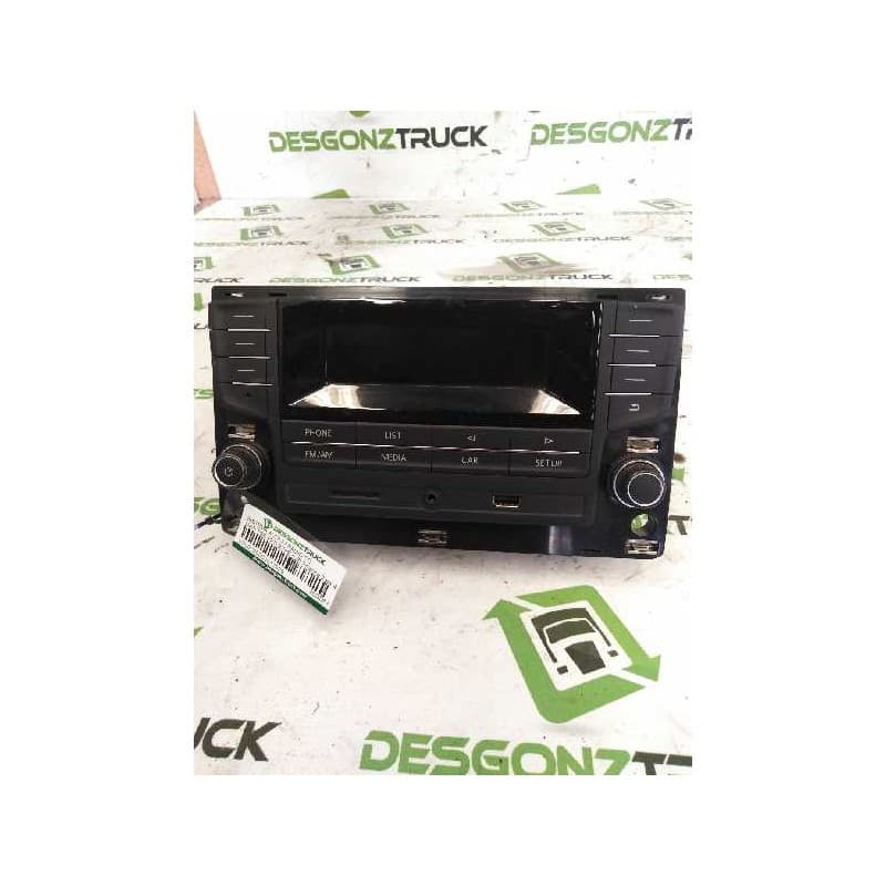 Recambio de sistema audio / radio cd para man tge pritsche (uz) pritsche 2.180 4x4 referencia OEM IAM 2E0035130 - Blanco