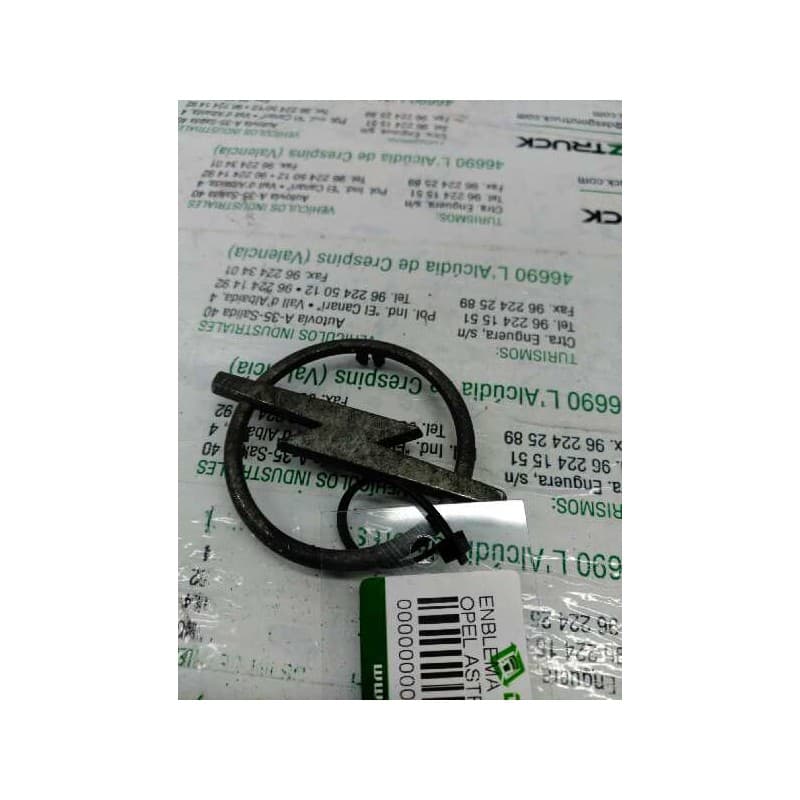 Recambio de emblema para opel astra g berlina sport referencia OEM IAM