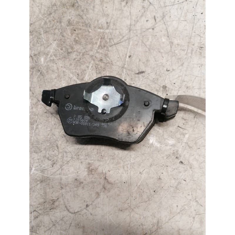 Recambio de pastillas de freno delanteras para audi a3 (8l) 1.9 tdi ambiente referencia OEM IAM 90R01811049701 - Negro