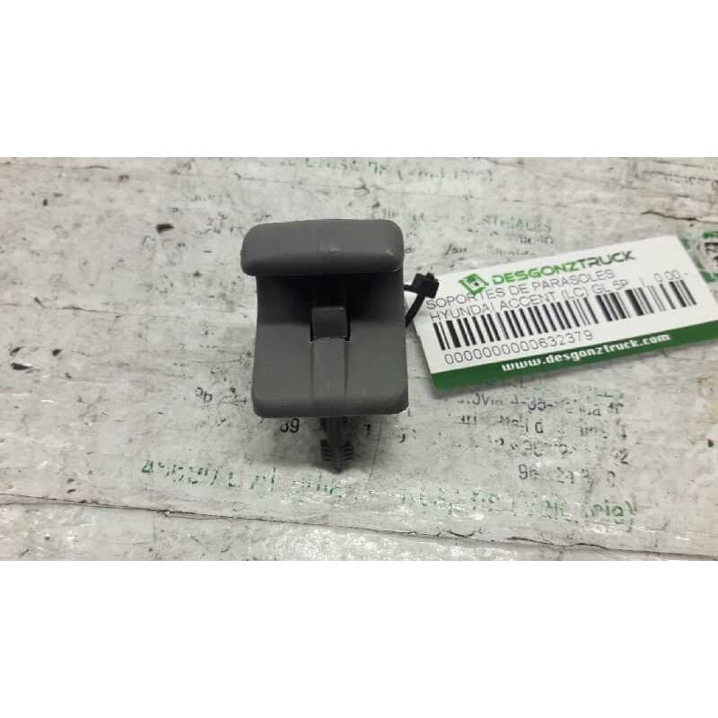 Recambio de soportes de parasoles para hyundai accent (lc) gl 5p referencia OEM IAM IZQUIERDO - Azul