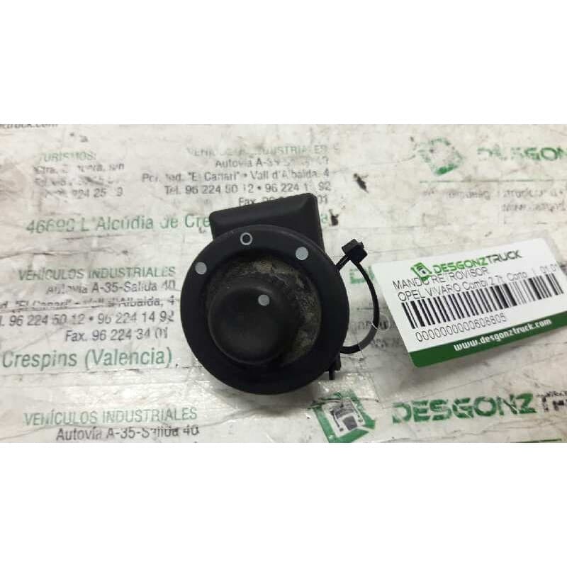 Recambio de mando retrovisor para opel vivaro combi 2.7t corto referencia OEM IAM - Blanco