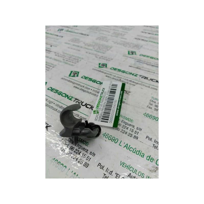 Recambio de soportes de parasoles para nissan primera berl./familiar (p10/w10) gx berlina (a,e) referencia OEM IAM IZQUIERDO - Blanco