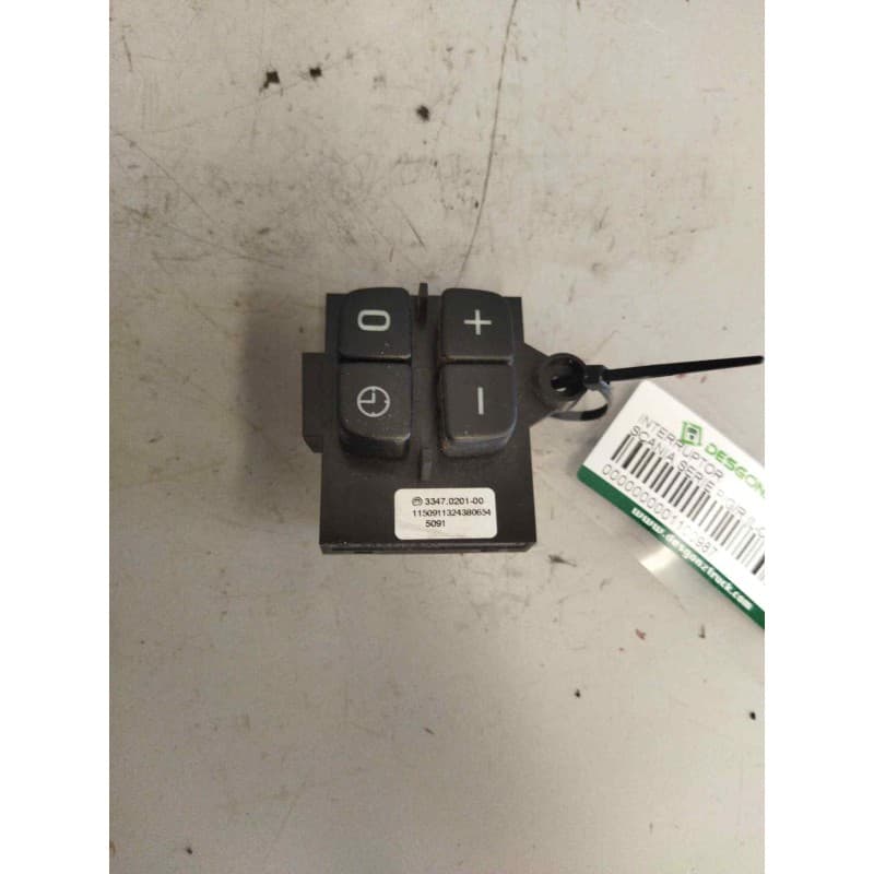 Recambio de interruptor para scania serie p/g/r (l-clase) 12.7 diesel referencia OEM IAM 1789934 - Blanco