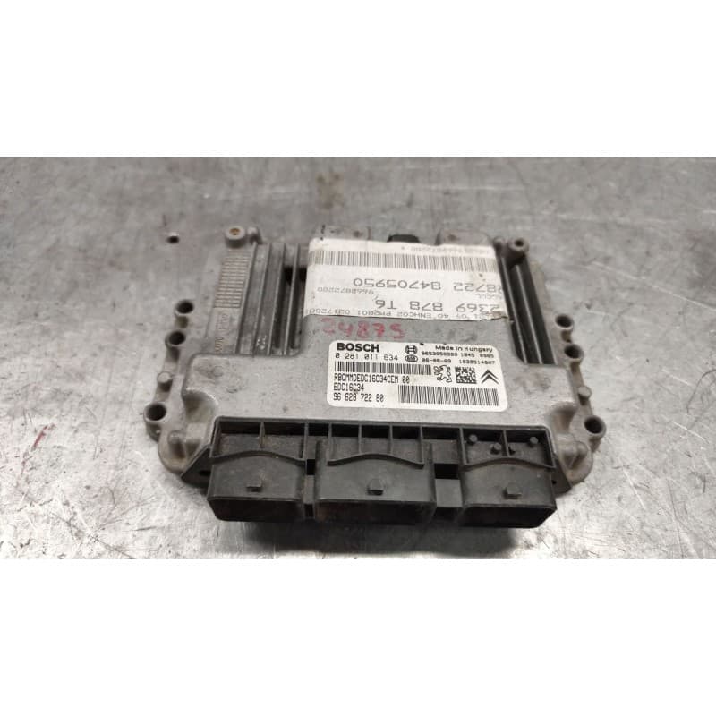 Recambio de centralita motor uce para peugeot 307 sw (3h) 1.6 hdi 110 referencia OEM IAM 9662872280